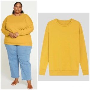 Universal Standard Lauren Core Terry Sweatshirt Long Sleeve Pullover Sweater